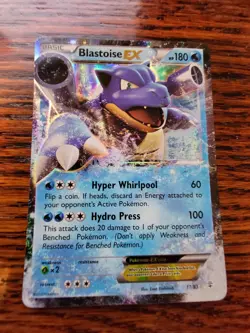 Blastoise-EX 17/83 Ultra Rare Holo NM+ Near Mint - Generations Pokemon TCG - Image 1