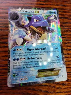Blastoise-EX 17/83 Ultra Rare Holo NM+ Near Mint - Generations Pokemon TCG - Image 2