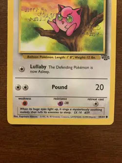 Jigglypuff Jungle 54/64 Common 1999 WOTC Pokemon TCG - Image 3