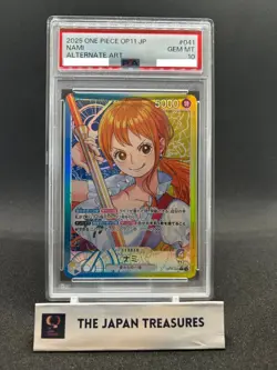 PSA10 Nami OP11-041 L Leader Parallel One Piece Card Game Japanese - Image 1