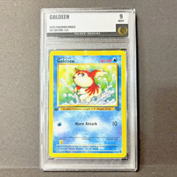 Goldeen Jungle 1st Edition 1999 Pokemon Card 53/64 Graded 9 - Image 1