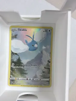 Pokemon Swablu Crown Zenith Galarian Gallery GG27/GG70 Holo 2023 Card - Image 1