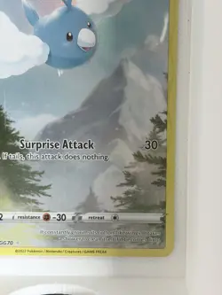 Pokemon Swablu Crown Zenith Galarian Gallery GG27/GG70 Holo 2023 Card - Image 5