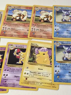 1999 Pokemon Base Set Unlimited Lot 16 Cards Commons C1999 Unplayed Cond - Image 3