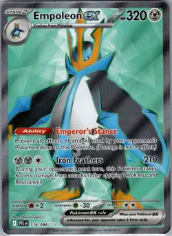 Empoleon ex 114/094 ME02: Phantasmal Flames - Pokemon Card - NM - Image 1