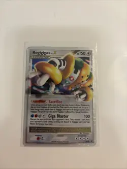 Regigigas LV.X Promo DP30 Pokemon Card Holo Foil Rare HP - Image 1