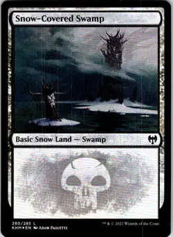 Magic | KHM | Snow Covered Swamp | 280 | Foil | NM - Image 1