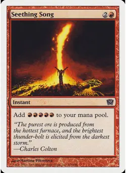Seething Song 216 MTG NM - 9th Edition - Image 1