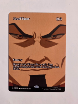 Cruel Tutor - M0024 Reg (Borderless) - Avatar: TLE - Magic the Gathering - NM - Image 1