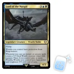 LORD OF THE NAZGUL The Lord Of The Rings: Tales Of Middle-earth Commander MTG - Image 1