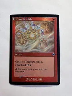 Strike It Rich - FOIL RETRO FRAME - MTG Modern Horizons 2 - NM - Image 1