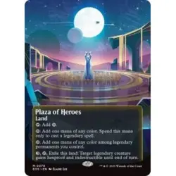 Plaza Of Heroes (078) (borderless) M/NM MTG Edge Of Eternities: Stellar Sights - Image 1