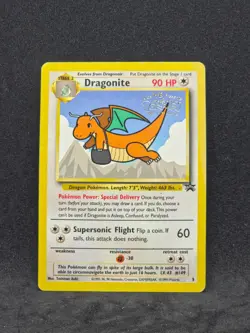 Pokemon Black Star Promo Dragonite 5 WB The First Movie Stamped (MP) - Image 1