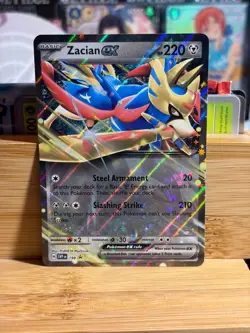 ZACIAN ex SV198 Scarlet&Violet Black Star Promo Pokemon TCG Near Mint - Image 1