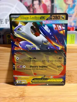 MEGA LATIAS ex ME011 Mega Evolution Black Star Promo Pokemon TCG Near Mint - Image 1
