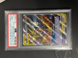 2019 POKEMON SM210 BLACK STAR PROMO FULL ART/MOLTRES ZAPDOS & ARTICUNO GX PSA 9 - Image 1