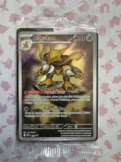 Alakazam - Pokemon Mega Evolutions - ETB Promo - SEALED - Image 1
