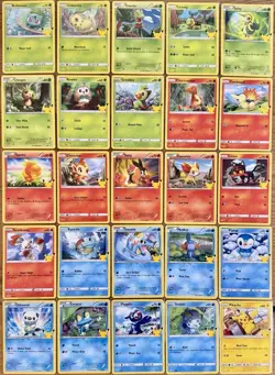 2021 Pokemon 25th Anniversary McDonalds Full COMPLETE SET - Regular Base 🔥 - Image 1