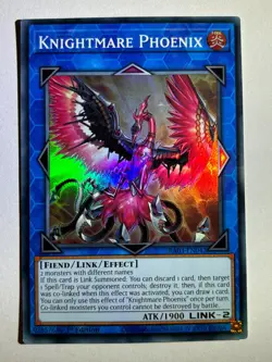 Knightmare Phoenix RA03-EN042 Super Rare 1st Edition YuGiOh Card - Image 1