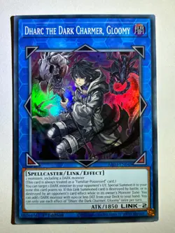 Dharc The Dark Charmer, Gloomy RA03-EN048 Super Rare 1st Edition YuGiOh Card - Image 1