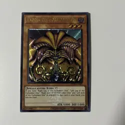 CUSTOM|Exodia the Forbidden One|UTR|Eng|DIY DisplayONLY - Image 1