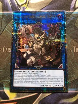 *** DHARC THE DARK CHARMER, GLOOMY *** QUARTER CENTURY SECRET RA03-EN048 YUGIOH! - Image 1