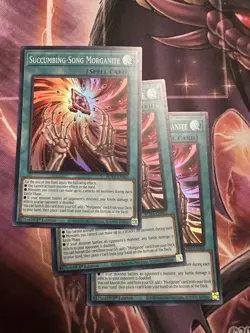 Succumbing-Song Morganite (3x) ROTA-EN065 Super Rare 1st Edition NM Yugioh - Image 1