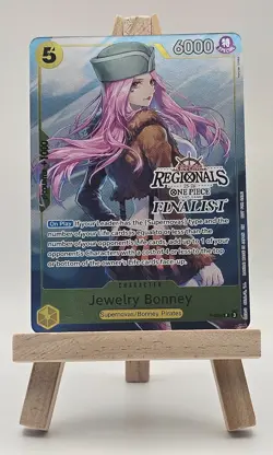 One Piece TCG - Promo Finalist Textured - Jewelry Bonney P-085 - English - Image 1