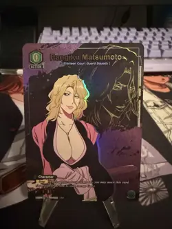 Union Arena Bleach TCG Rangiku Matsumoto UE01BT/BLC-1-089 C* Parallel Holo Eng - Image 1