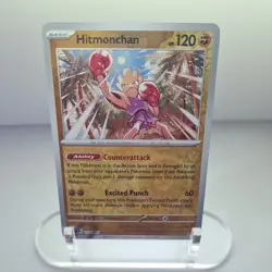 Hitmonchan - 107/165 - Reverse Holo - 151 - Pokemon Card - NM/M - Image 1