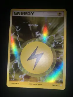 Pokemon Card Lighting Energy Ex Holon Phantoms 108/110 Holo Rare English Eng - Image 1