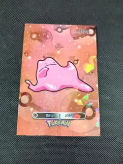 Pokemon 2024 Card Database Cracked Ice Holo Ditto 132 Peru Borderless - Image 1