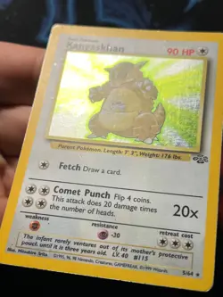 Kangaskhan 5/64 Jungle Unlimited - Holo Rare - WOTC Pokemon Card D MP - Image 4