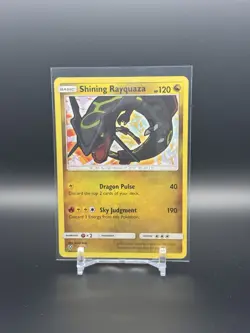 Shining Rayquaza 56/73 Shining Legends Holo Rare Pokemon TCG Card - Image 1