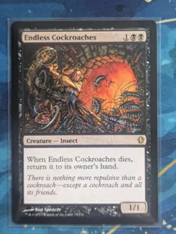 MTG Endless Cockroaches - NM - Commander 2013 - Image 1