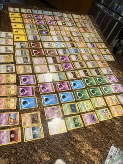 Vintage Bulk Base Cards Pokemon Card Pokemon 124 Cards - Image 1