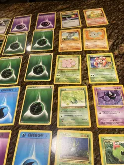 Vintage Bulk Base Cards Pokemon Card Pokemon 124 Cards - Image 2
