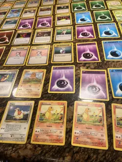 Vintage Bulk Base Cards Pokemon Card Pokemon 124 Cards - Image 5