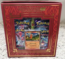 Pokemon Charizard ex Super-Premium Collection Box Promo Booster English 2023 - Image 4