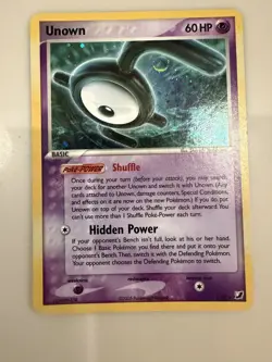 Pokemon Unown E/28 Holo EX Unseen Forces - Image 1