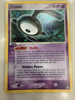 Pokemon Unown E/28 Holo EX Unseen Forces - Image 2