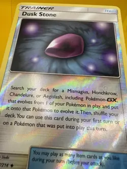 DUSK STONE 167/214 TRAINER UNBROKEN BONDS UNCOMMON REVERSE HOLO POKEMON NM - Image 3