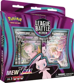 Pokemon Mew VMAX League Battle Deck : New & Sealed Trading Card Game TCG Psychic 820650851124 - Image 1