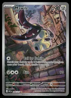 Pokemon Cards Mawile 246/217 Ascended Heroes Illustration Rare NM - Image 1