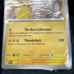 Pokemon TCG Pikachu At The Museum Oversized Promo Card Sealed - Image 3
