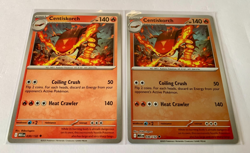 Centiskorch 030/132 Reverse Holo & Base Cards - Mega Evolution Set - Pack Fresh - Image 1