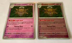 Shedinja 061/132 Reverse Holo & Base Cards - Mega Evolution Set - Pack Fresh - Image 1