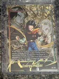Android 17 Energy Marker Gold E01-09* Dragon Ball Super Card Game Fusion World - Image 1