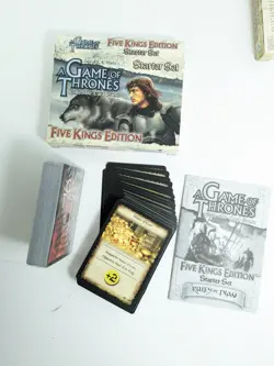 Game of Thrones Five Kings Edition Starter Set Deck Plus Collectible Card Game - Image 3