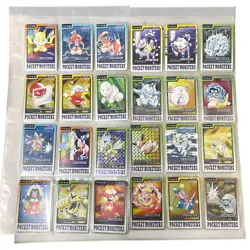 Pokemon Carddass Japanese 151 Cards Complete Set Lot 1997 Charizard w/File - Image 5